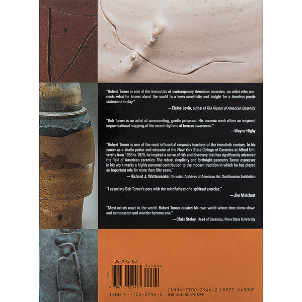 Robert Turner Shaping Silence, a Life in Clay by Marsha Miro and Tony Hepburn, hardcover